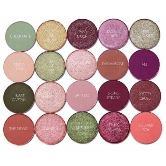 Lõi phấn mắt nam châm lẻ Colourpop Pressed Powder Eye Shadow magnetic single eyeshadow siêu đẹp