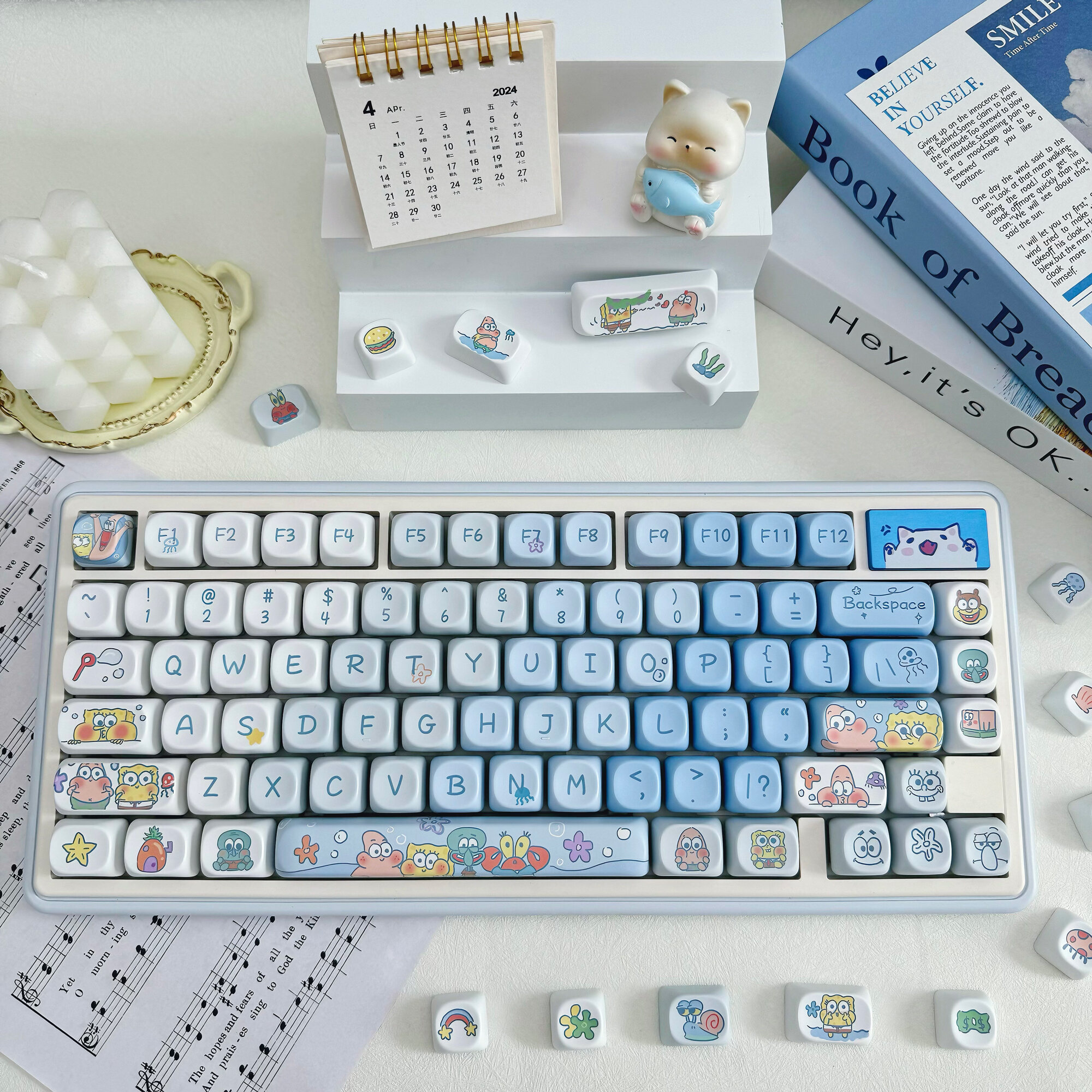 Dragonride 95-Key MOA Keyboard New Model F87 HI75 39 Series Compatibility Full Set Computer Hardware