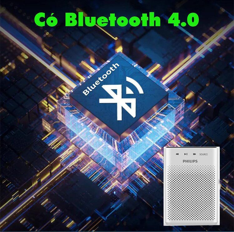 Loa trợ giảng không dây cao cấp Philips SBM230 UHF có Bluetooth
