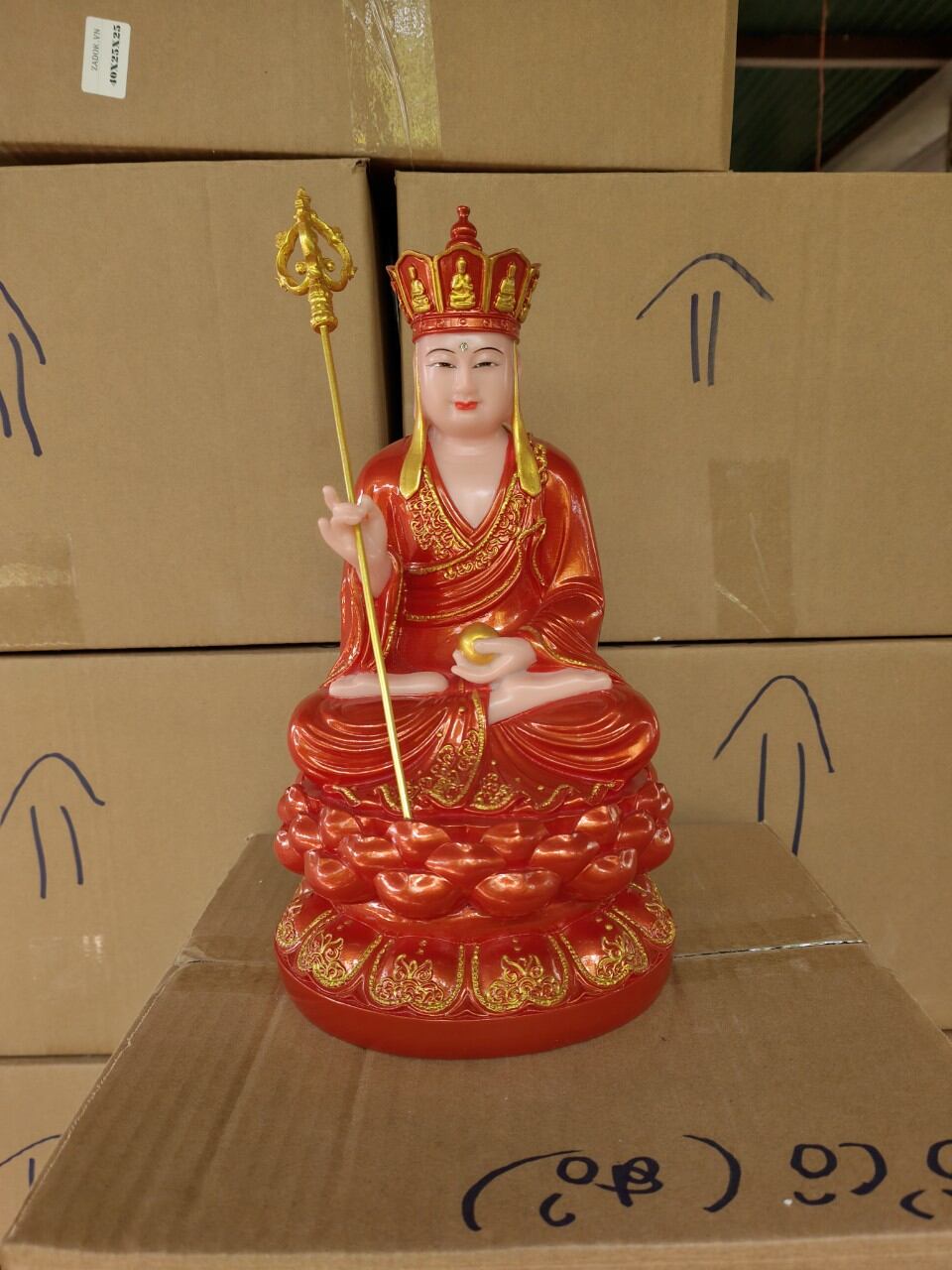 Tượng địa tạng bồ tát cao 30cm
