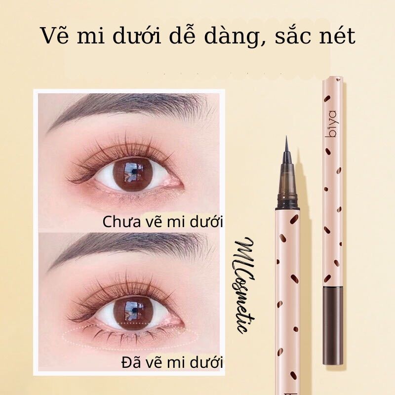 Bút Kẻ Mắt Mi Dưới BIYA Đầu Bút Siêu Mảnh
