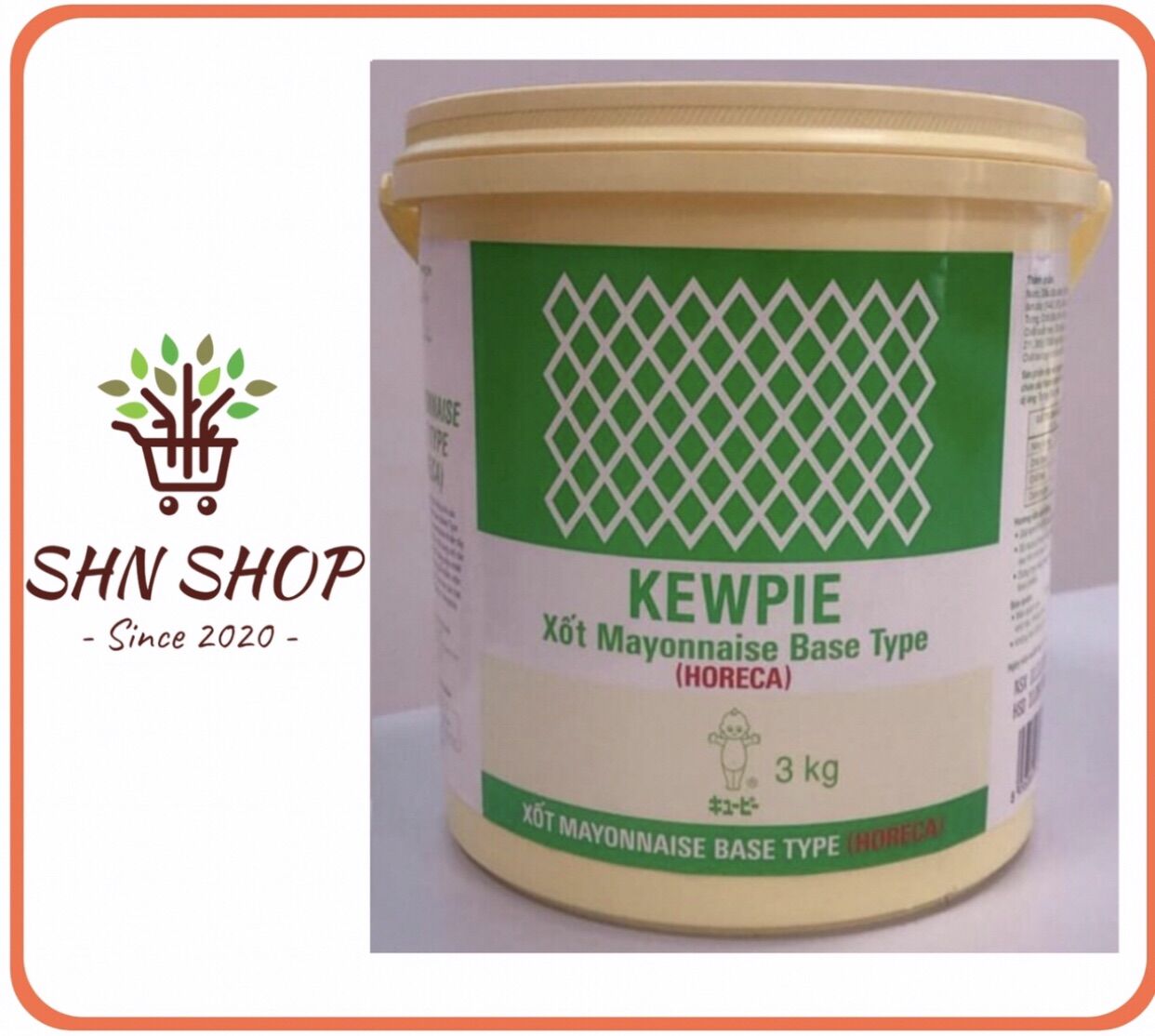 Xốt mayonnaise base typebịch/xô 3kg