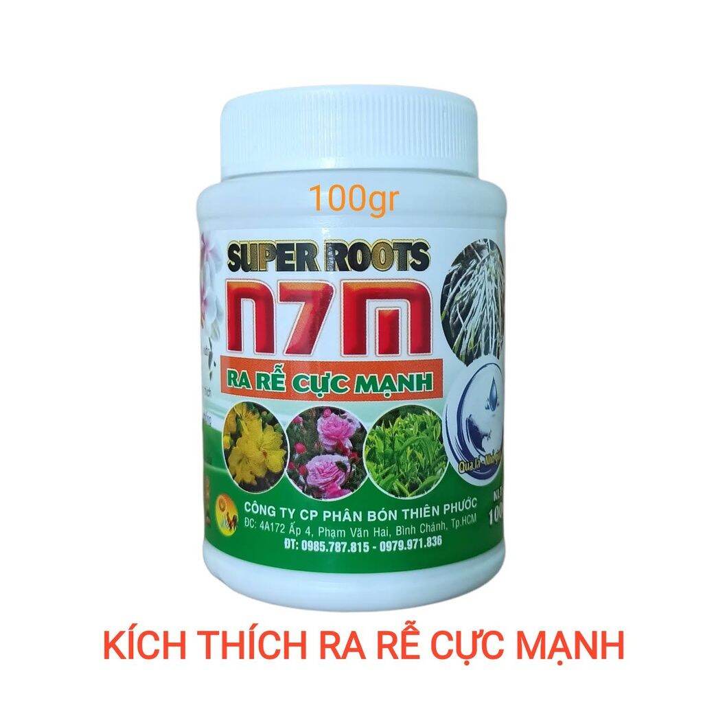 Kích thích ra rễ cực mạnh N7M lọ 100gr và 500gr