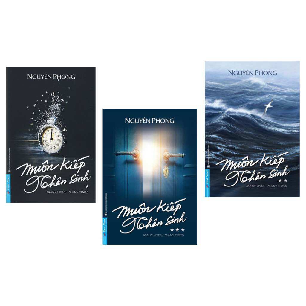   Chính hãng  Sách - Combo 3 cuốn Muôn Kiếp Nhân Sinh  khổ to  