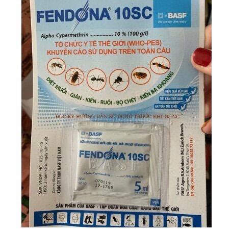 Diệt muỗi - fendona dung dich nhúng màn