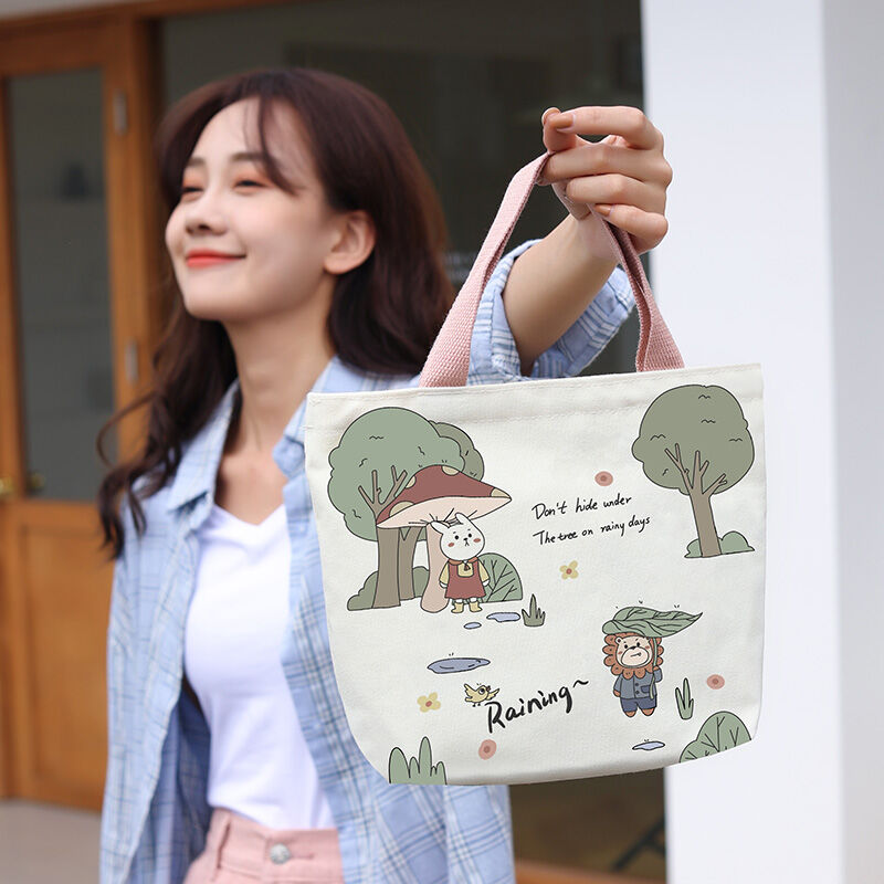 Túi Xách Vải Canvas Mini Thời Trang Dành Cho Nữ Umit Benan Phong Cách Hoạt Hình Phong Bì Hình Dạng Túi Đeo Vai Chất Liệu Mềm Mại Sử Dụng Thường Ngày
