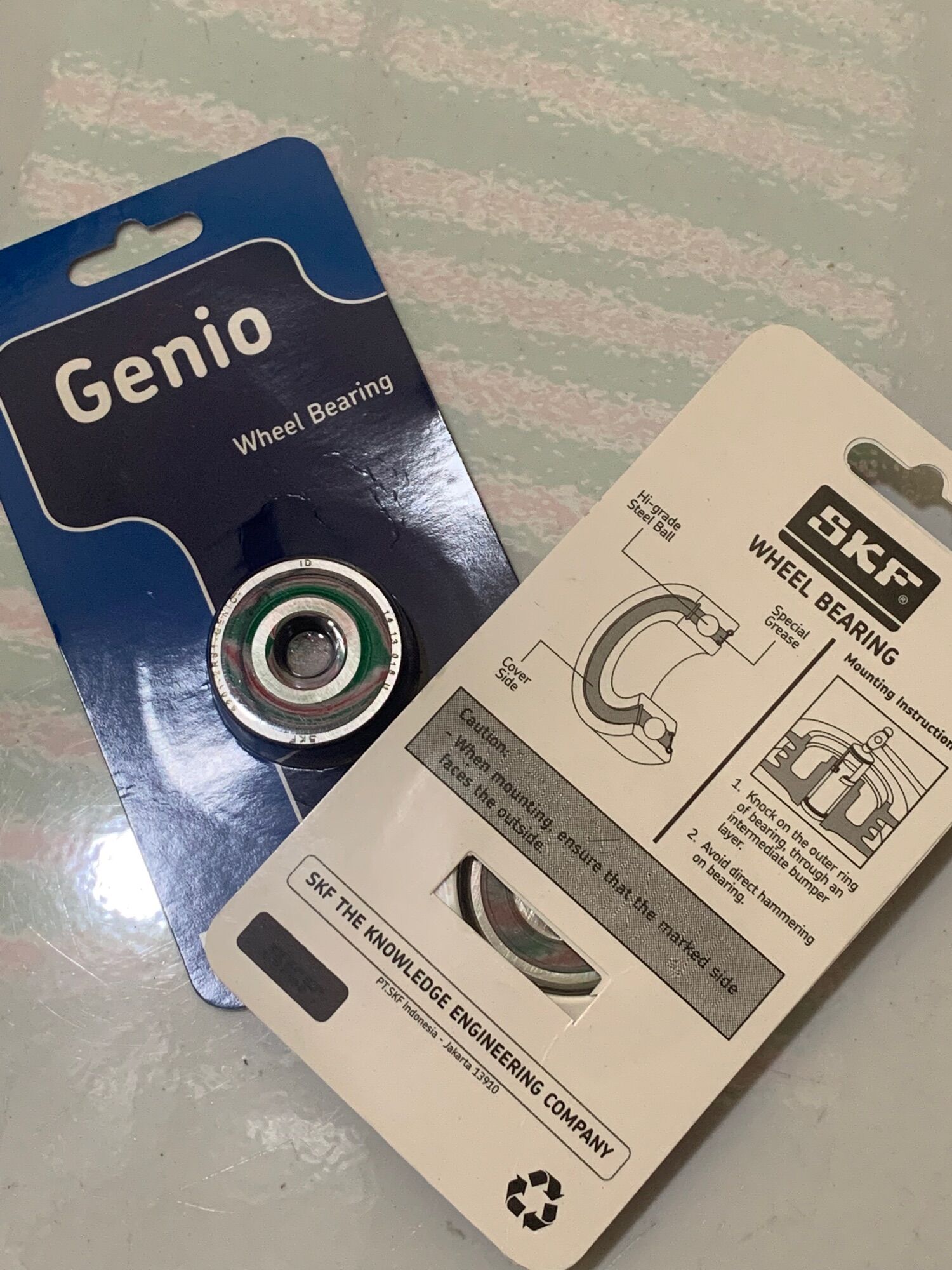 Cặp Bạc đạn bánh trước sonic 150r vario click future đời mới SKF 6201