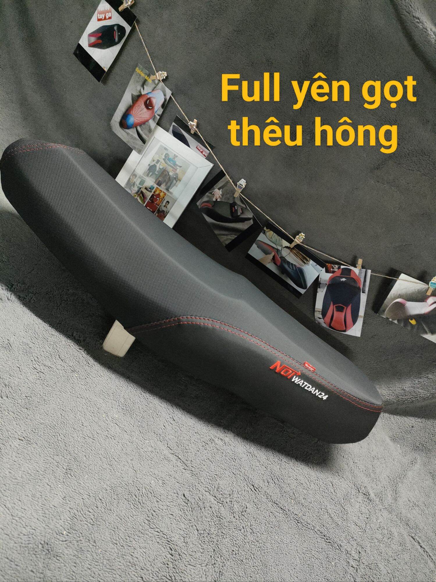 Yên gọt xe Dream (đời đầu) cạnh góc sắc sảo