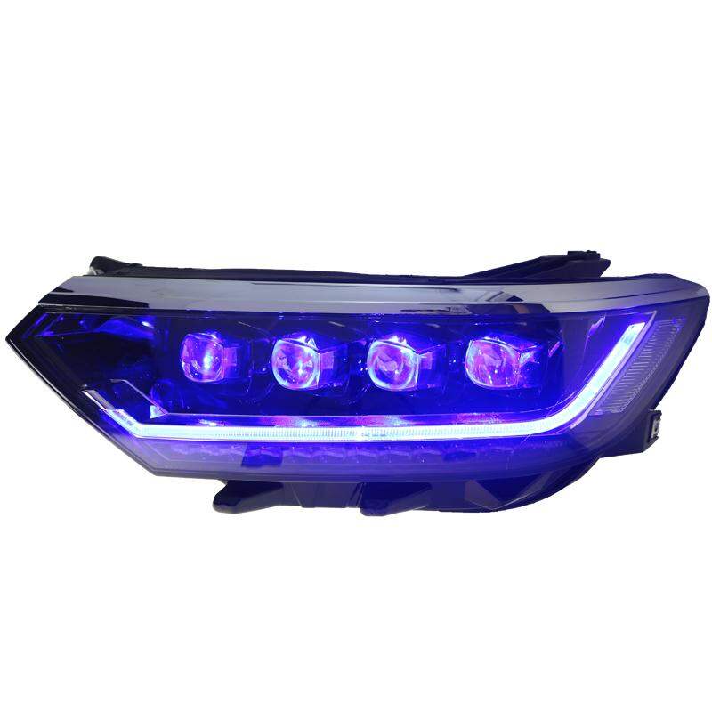 Crystal LED Headlight Assembly for 17-19 Magotan B8 Variant with Blue Light Flow Turn Signal Giá 12,818,000 Đồng*Miễn phí vận chuyển