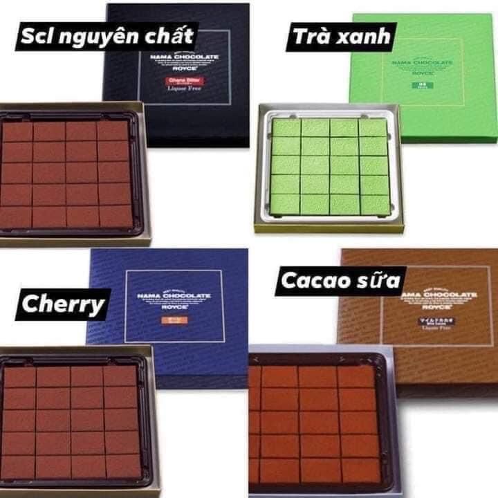 Nama Chocolate Royce Nhật Bản