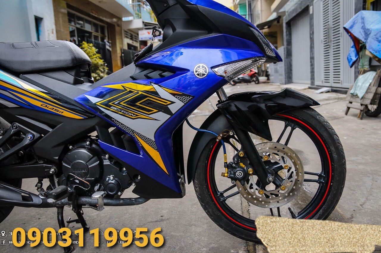 tem rời exciter 150 xanh gp lc