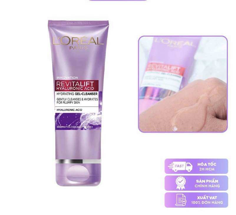 Sữa rửa mặt sáng da L'Oreal Paris Aura Perfect Milk foam / 100ml