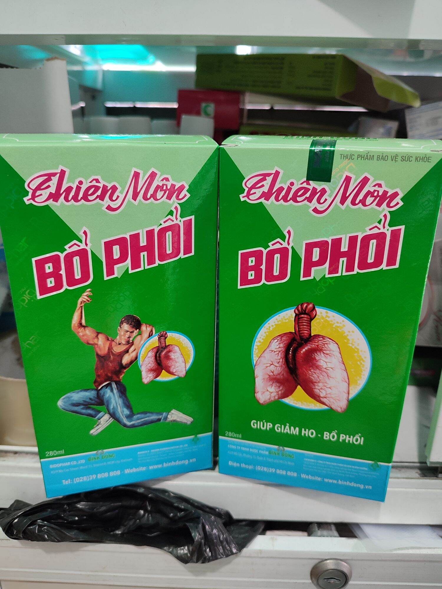 Thiên môn bổ phổi Binh Đông chai 280ml