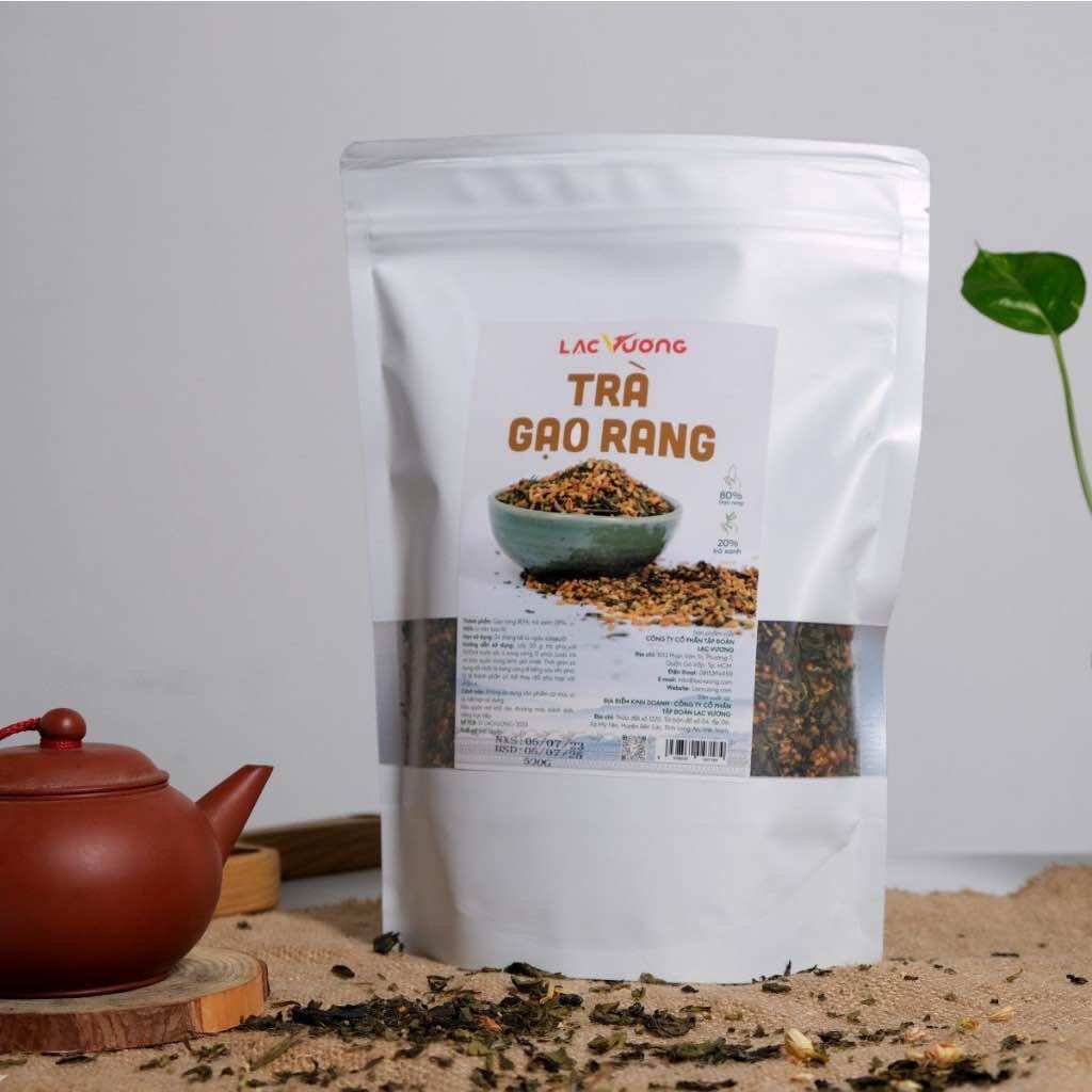 Trà gạo rang Lạc Vương túi 500g