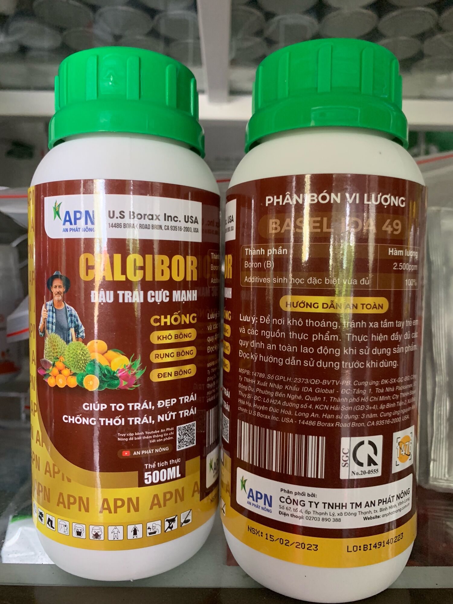 Calcibor của An phát nông chai 500ml