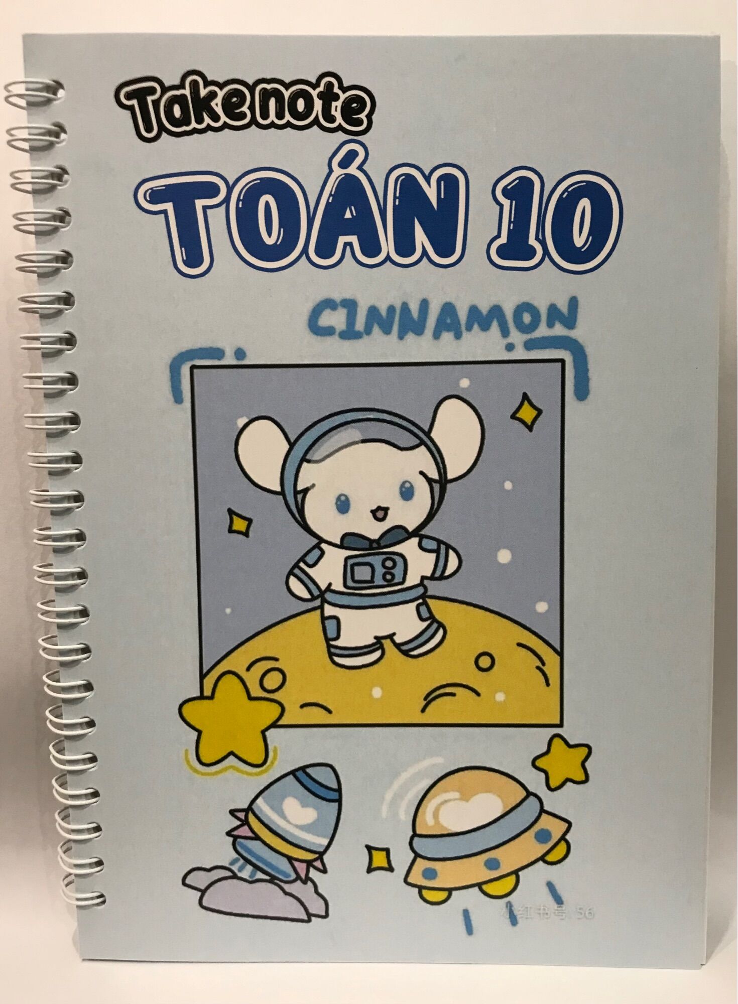 Sổ tay lò xo takenote toán 10