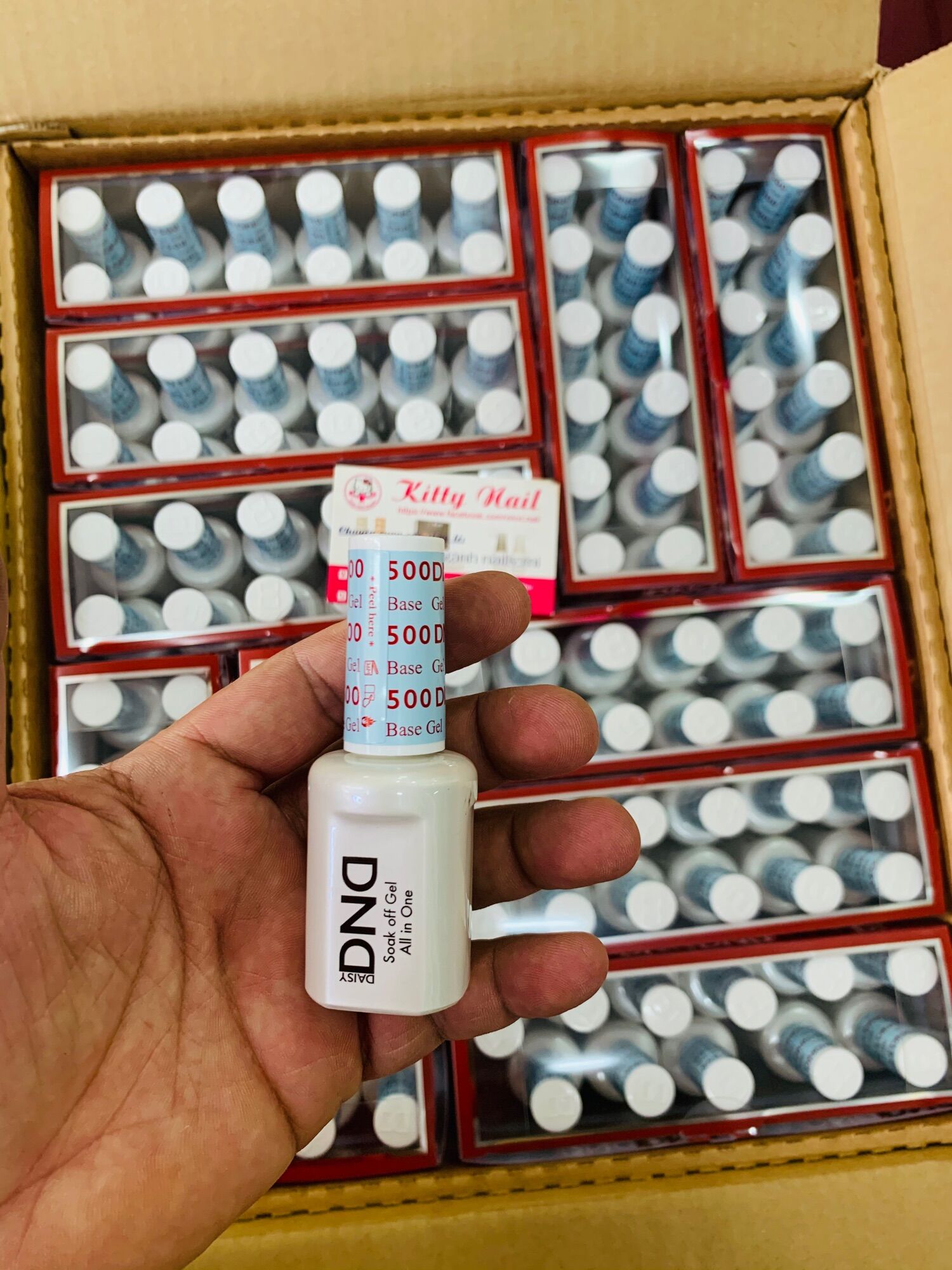 Sơn Base Top DND Sơn Gel Liên Kết Phủ Bóng Chuyên Dụng Cho Làm Móng -