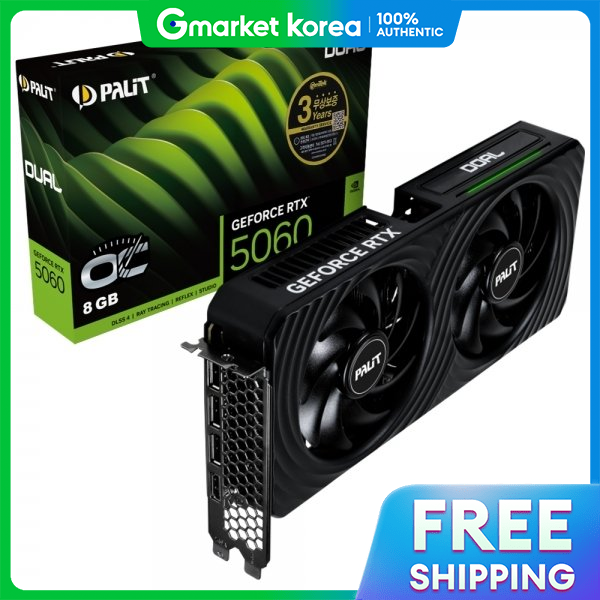 Emtek | Palit Geforce Rtx 5060 Dual Oc D7 8Gb Emtek Giá 13,074,000 Đồng*Miễn phí vận chuyển