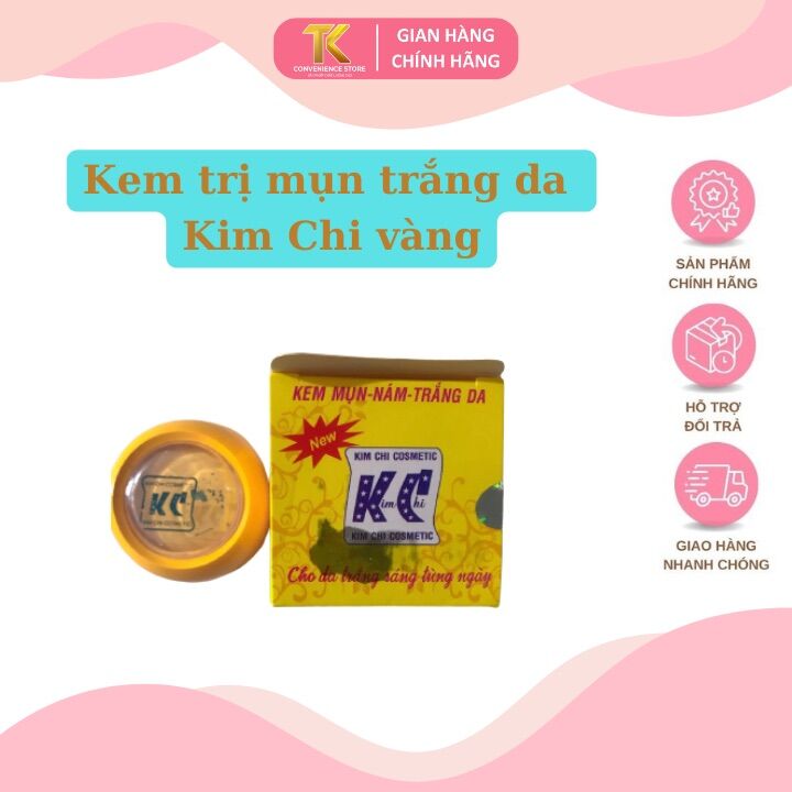 Kem Kim Chi vàng mụn nám trắng da 10g