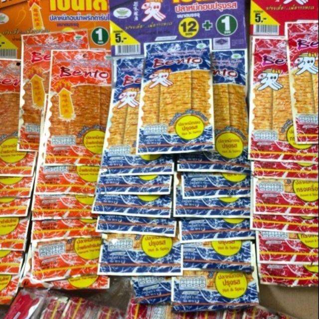 Mực Bento (13 Gói Một Dây)