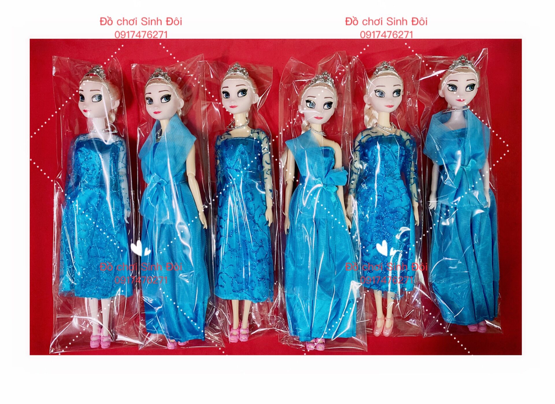 BÚP BÊ ELSA CÓ KHỚP - 1 CON (ngẫu nhiên)