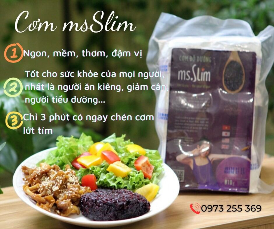 cơm gạo lứt tím