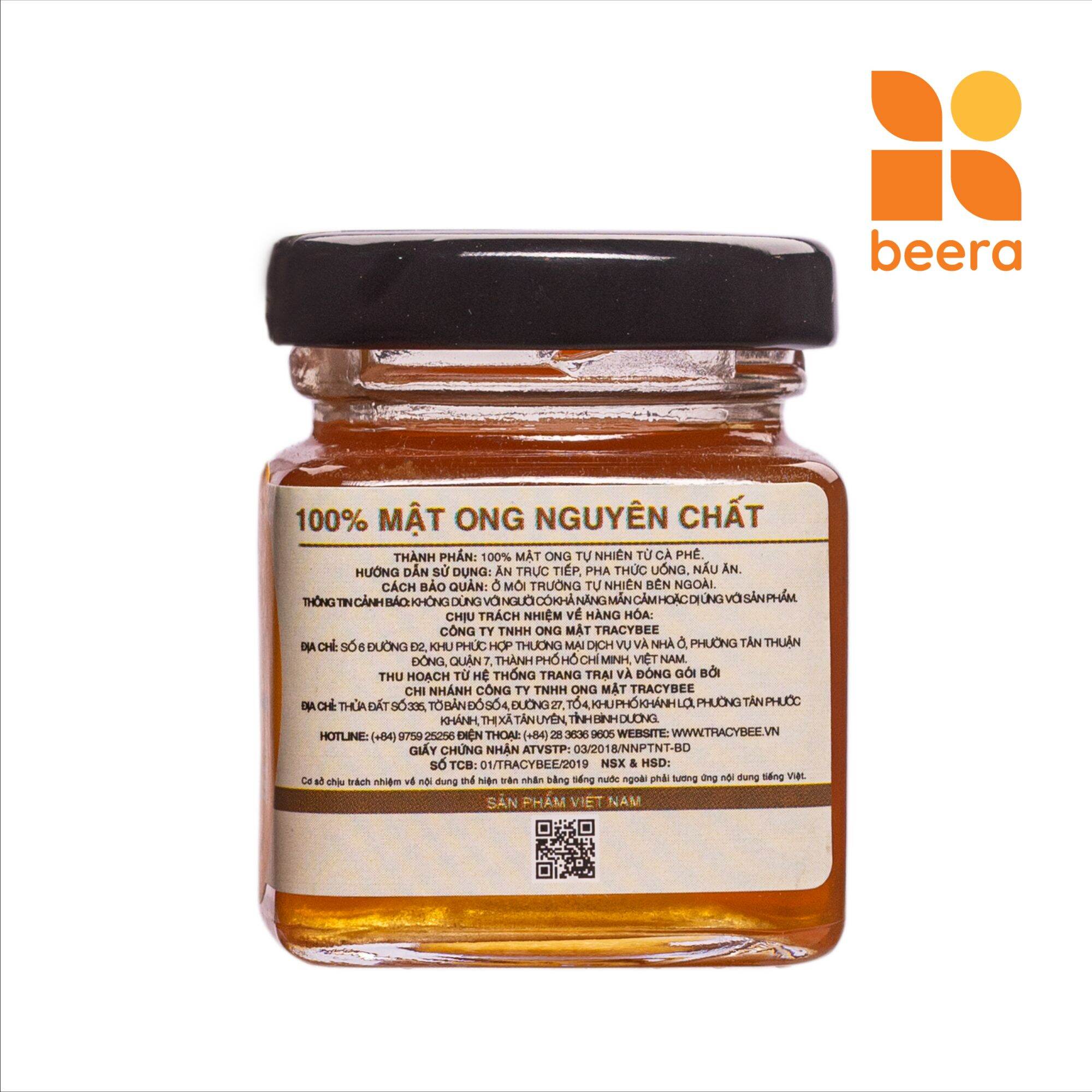 mật ong hoa cà phê Tracybee 50ml