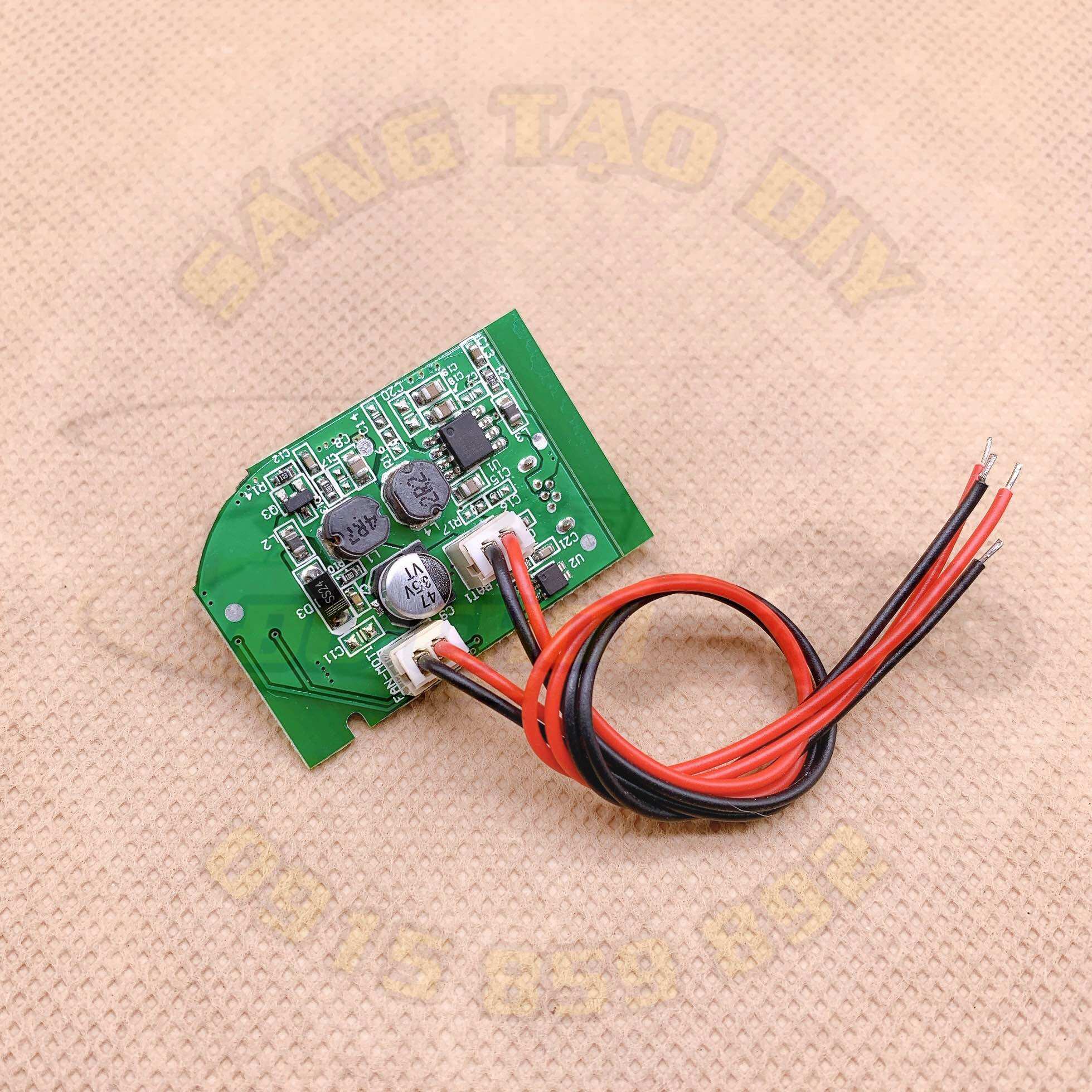 Mạch tăng áp, mạch boost 3.7v lên 12v - mạch điều tốc động cơ dc 3 tốc độ 7v - 9v - 12v