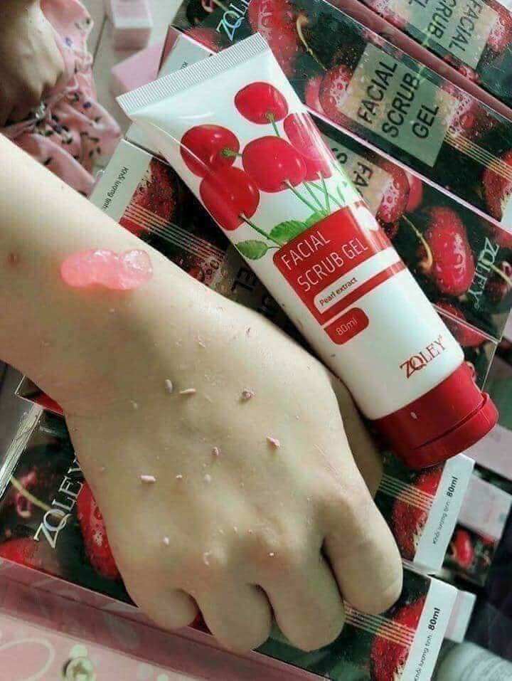 Tẩy tế bào chết ZQLEY Chery Ngọc trai