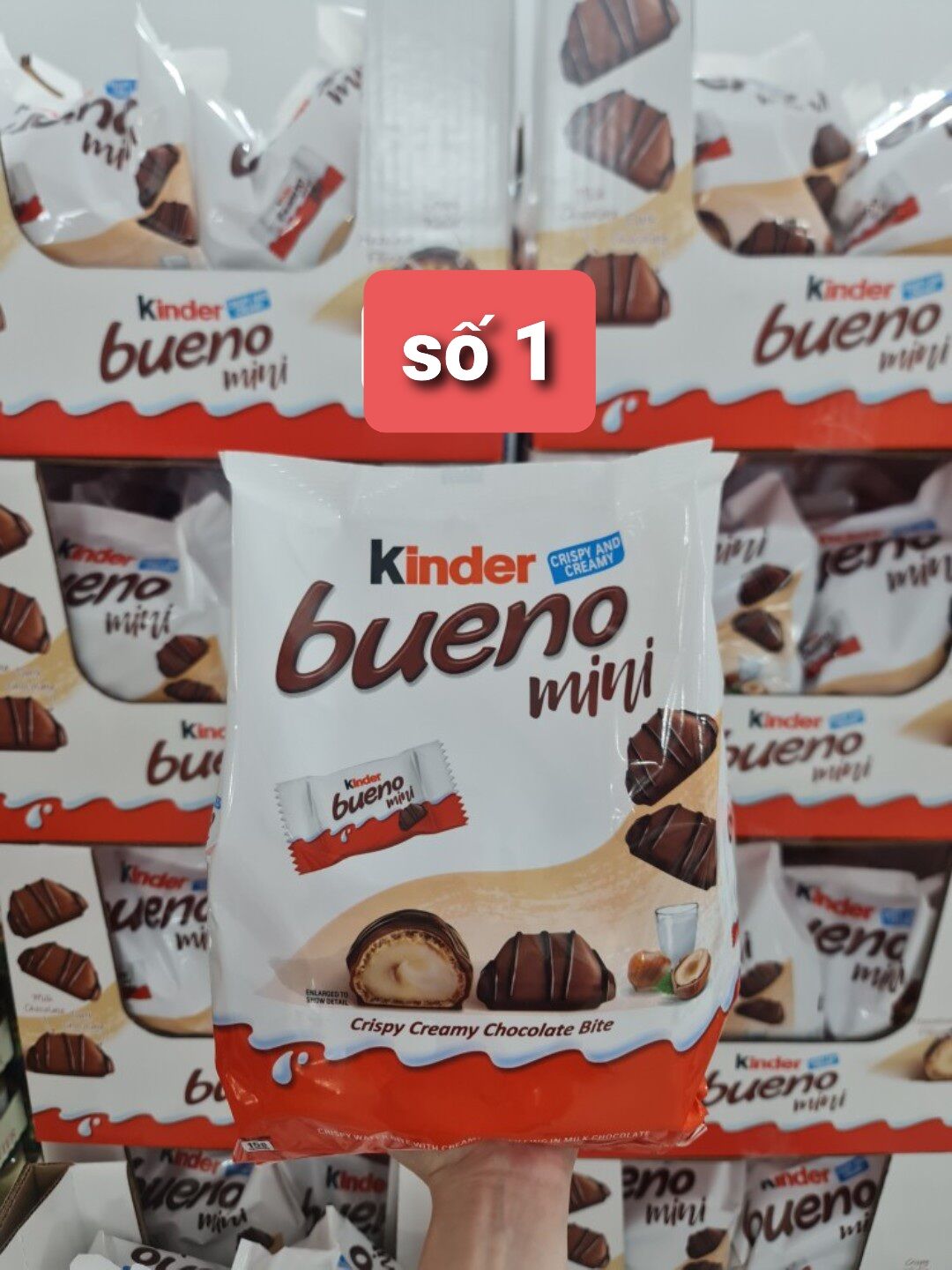 Socola kinder bueno mini hàng nhập mỹ bao check dưới mọi hình thức