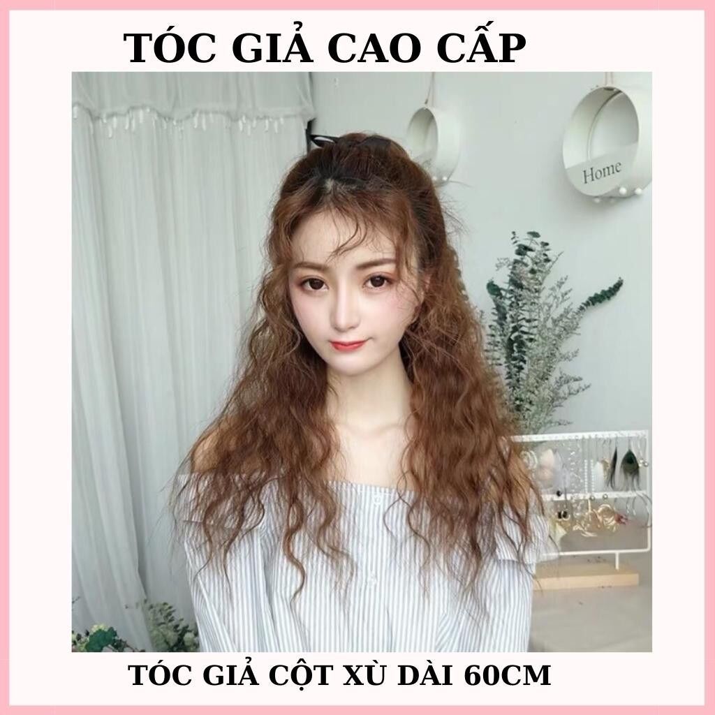 Tóc giả cột xù mì nữ cá tính ❇️