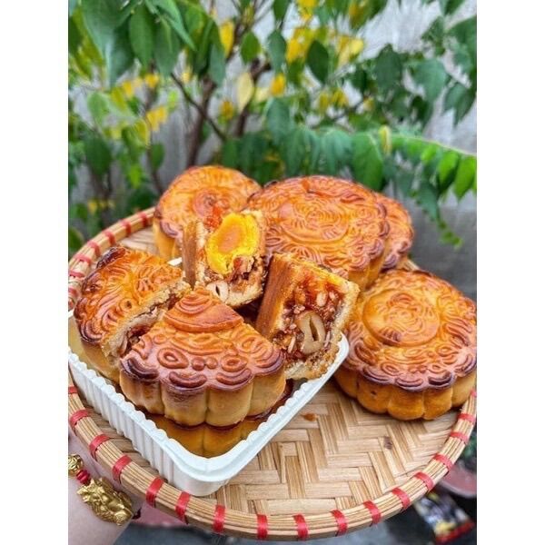 Bánh trung thu thập cẩm 2 trứng