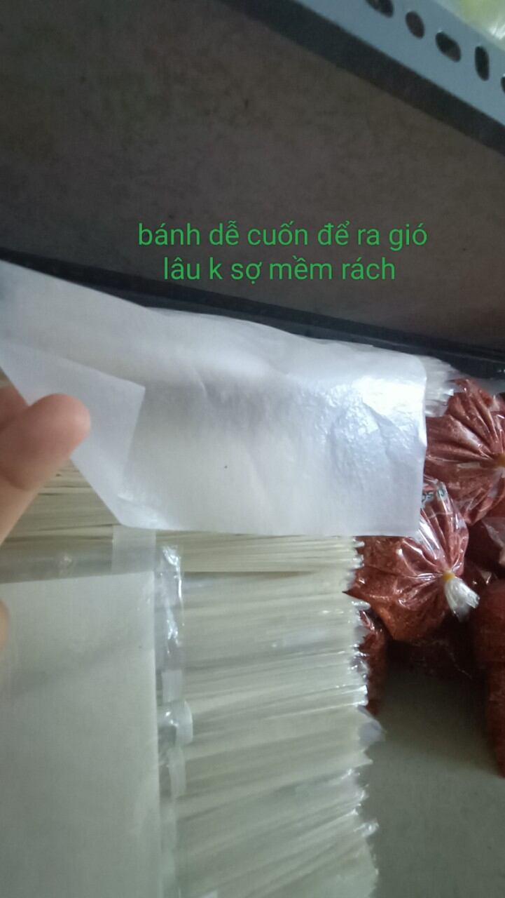 bánh đa nem vuông loại 1 [combo 5 xấp]