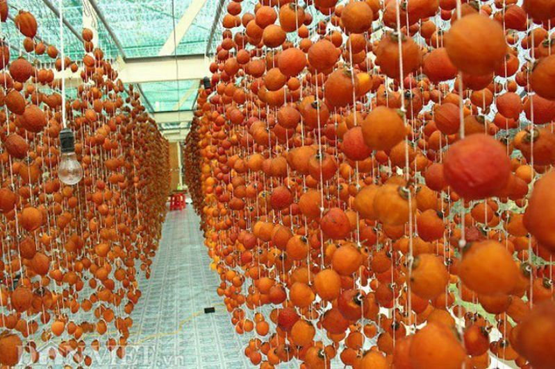 500gr Hồng sấy dẻo hồng treo gió Đà Lạt