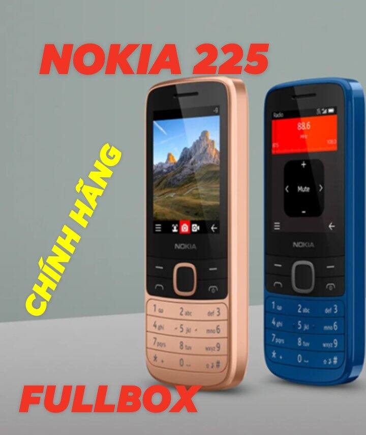 Nokia 225 chính hãng/ đủ phụ kiện đi kèm