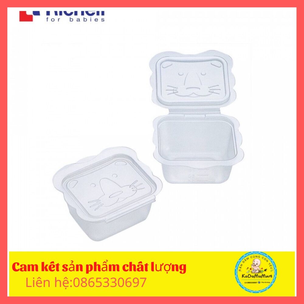 Khay Trữ Đông Richell  bộ chia thức ăn Nhật Bản