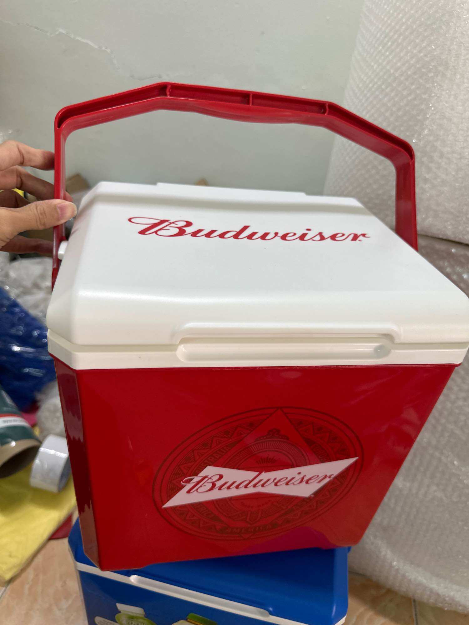 Thùng đá giữ nhiệt 12 lít hkm budweiser