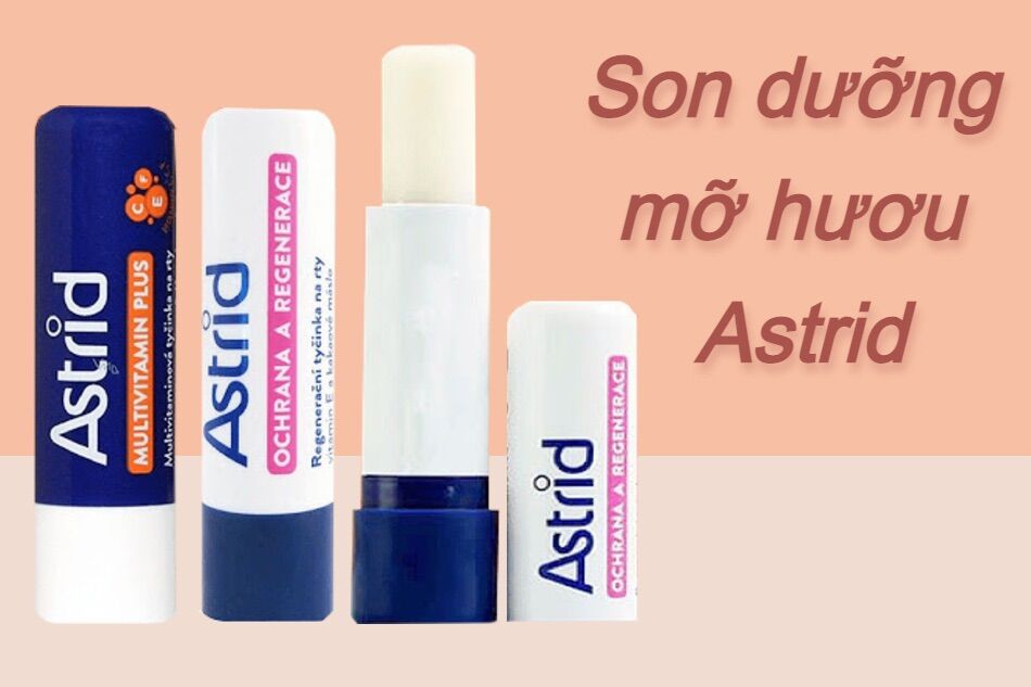 Son dưỡng môi mỡ hươu Astrid