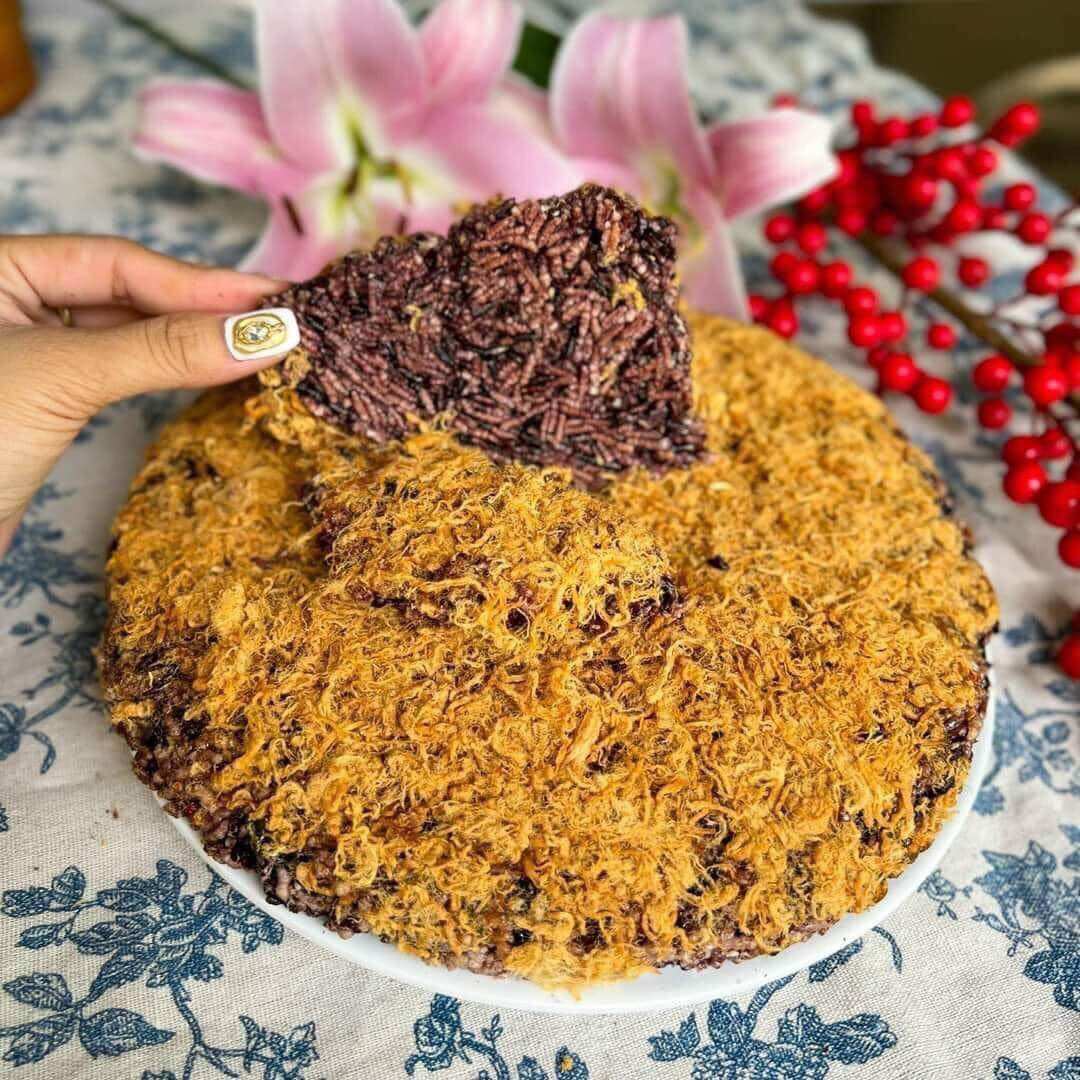 Cơm Cháy Đáy Nồi Gạo Lứt Siêu Chà Bông 500gr