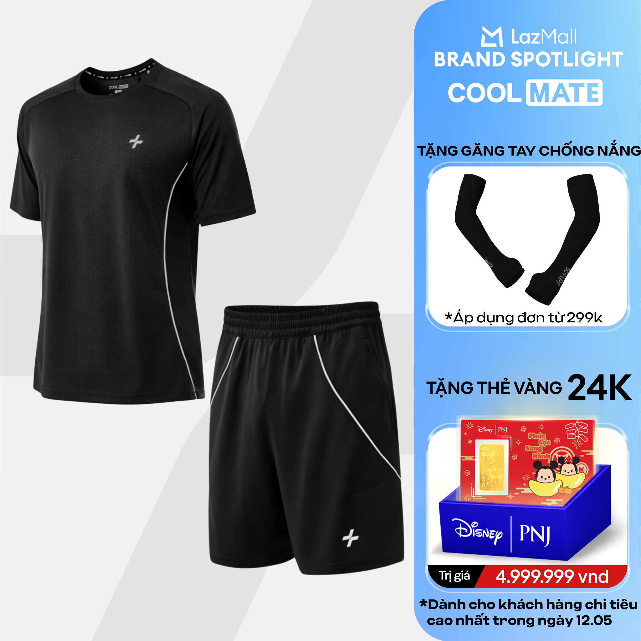 [DUY NHẤT 12.05 TẶNG QUÀ ĐƠN TỪ 299K]Set bộ đồ quần và áo thể thao nam pickleball tennis FlexLine Active Thoáng khí, thoải mái, thấm hút tốt Coolmate