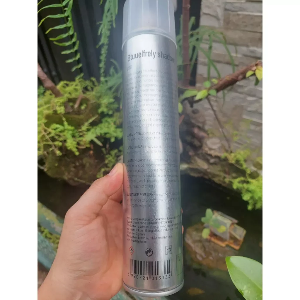 Gôm keo xịt tóc tạo kiểu Butterfly 320ml