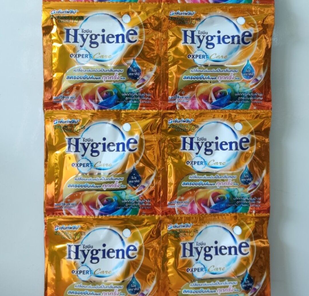 Nước xả vải hygiene thái lan - màu vàng