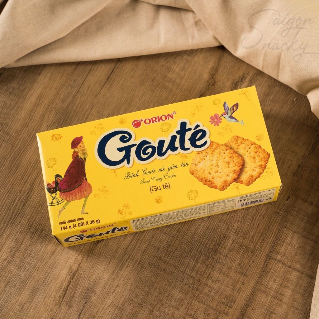 COMBO 4 GÓI BÁNH GOUTE MÈ GIÒN TAN