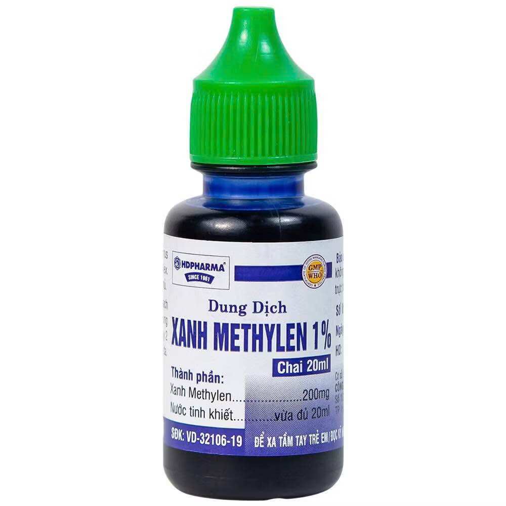 Dung Dịch Xanh Methylen 1% Chai 20ml