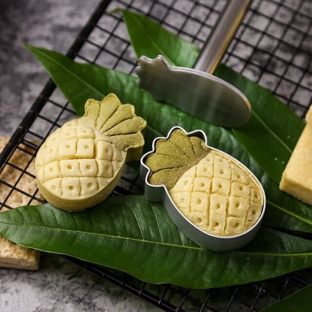 10 Khuôn bánh dứa
