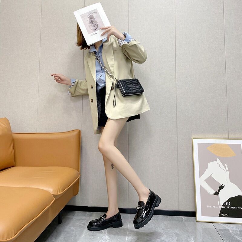 GIÀY BÁNH MÌ NỮ - GIÀY OXFORD VINTAGE