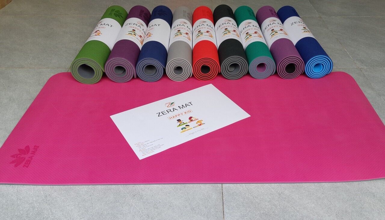 THẢM TẬP YOGA CHO BÉ 2 LỚP 6MM