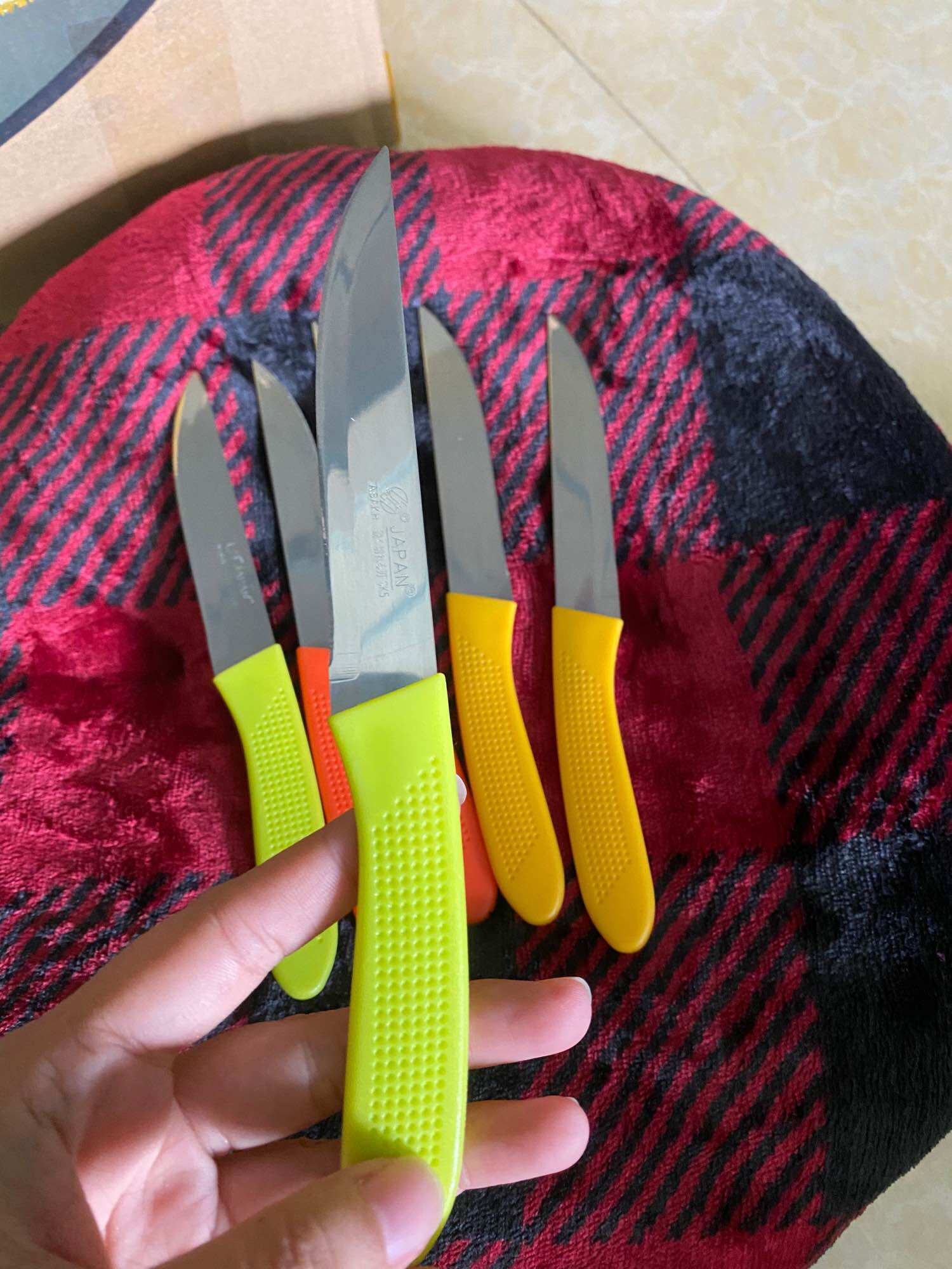 Combo 3 cây dao thái cán màu 511 giá rẻ
