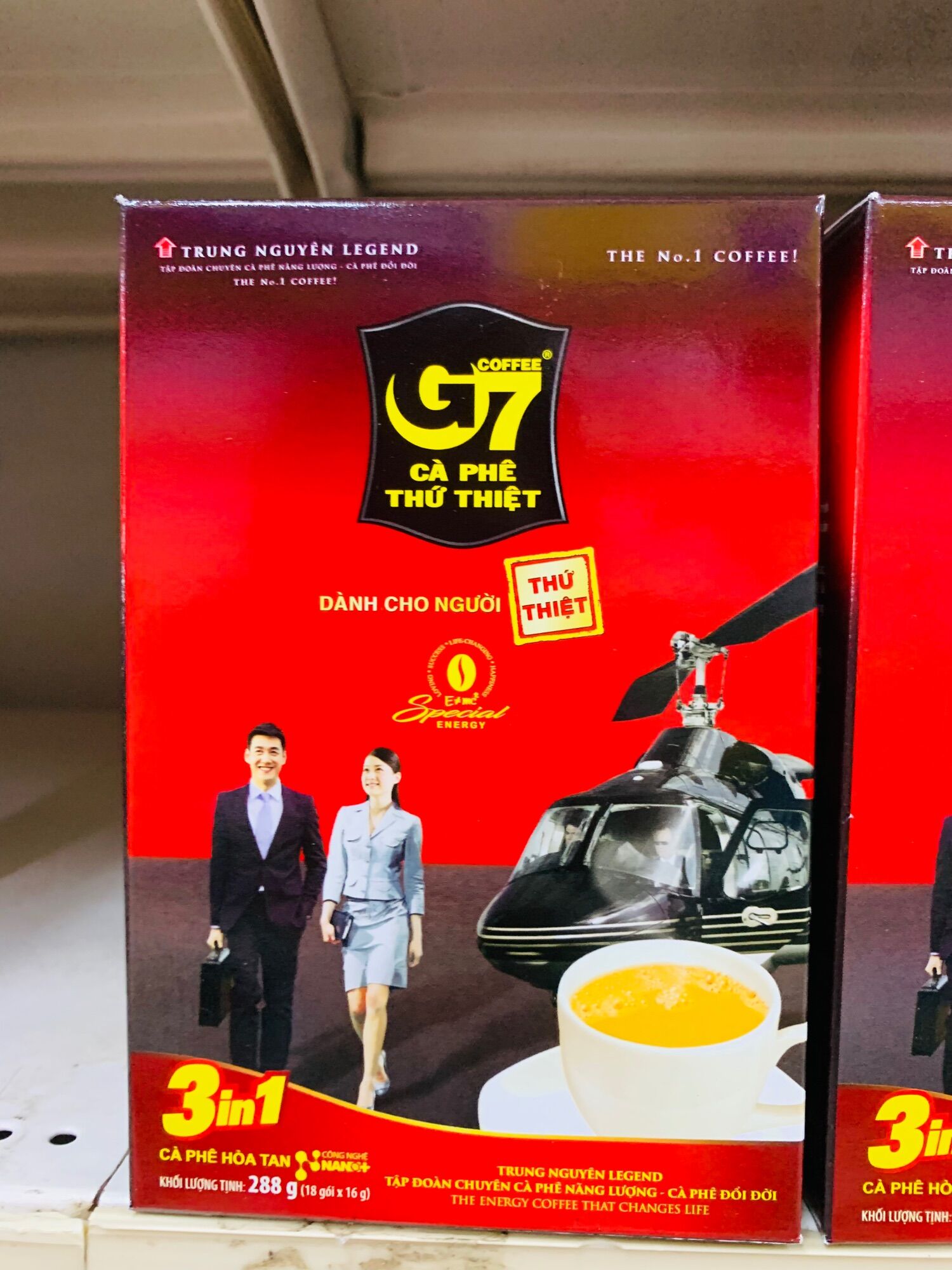 Cà phê G7 3in1 gu mạnh 288-300g
