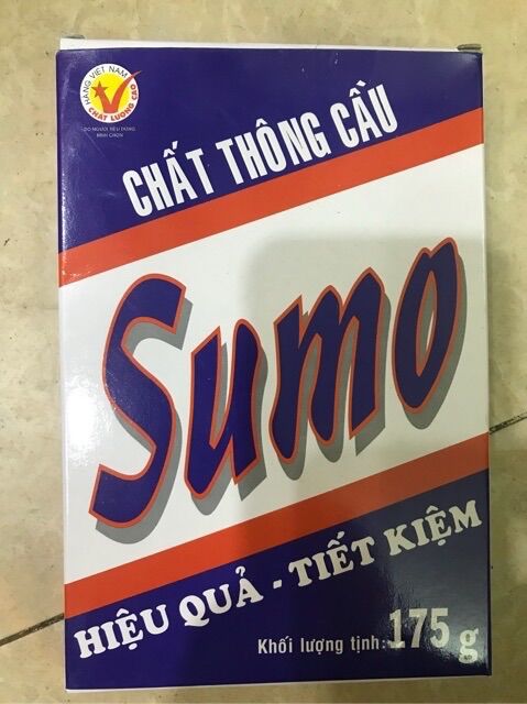 Chất thông bồn cầu,thông cống Sumo